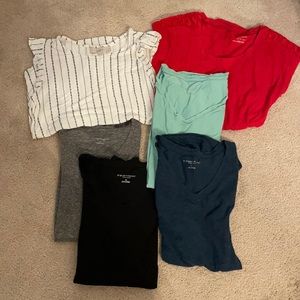 Lot of 6 maternity t shirts